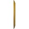 Ekena Millwork Classic Ceiling Medallion (Fits Canopies up to 12 3/4"), 18 5/8"OD 4"ID x 1 1/8"P, Pharaohs Gold CM19CLPGS - alternate 5